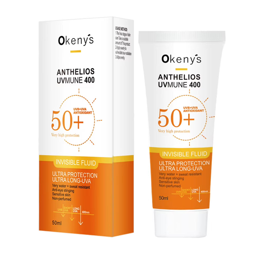 Original 50Ml Face Sunscreen Ultra SPF50+ Body Sunscreen Anti-Imperfection Anti-Shine Invisible Fluid Sunscreen