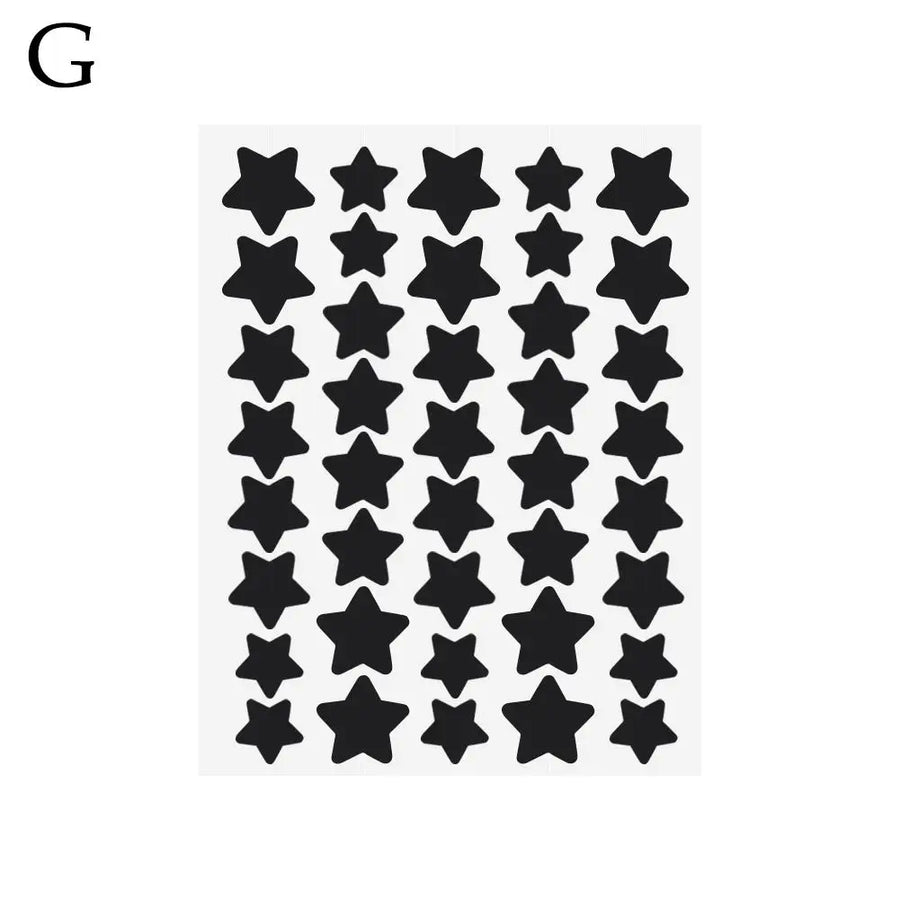 40Pcs Pimple Patches Colorful Star-Shaped PE Pimple Patches for Ance Cute and Invisible Pimple Cover Stickers for Pimple Removal
