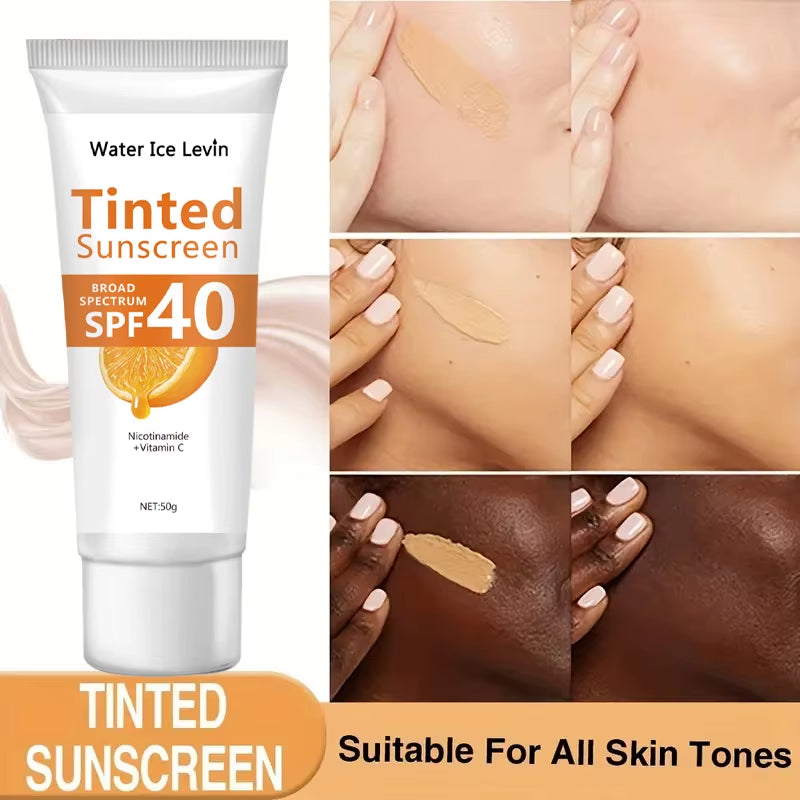 Orange Sunscreen Sunscreen Lotion Sunscreen Skin Care Cream Sunscreen Whitening Facial Moisturizer Anti-Aging Oil Control