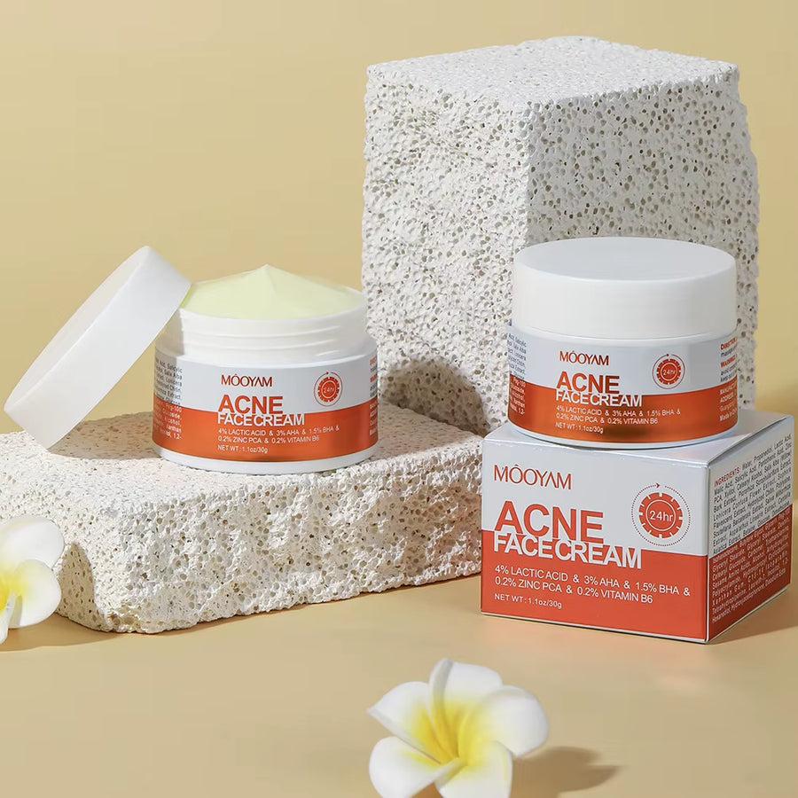 Herbal Acne Removal Face Cream Improve Acne Gel Lighten Acne Scar Pore Shrinking Eliminate Large Pores Pimples Brighten Face Car